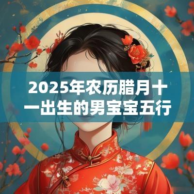 2025年农历腊月十一出生的男宝宝五行缺火缺土独特好听的名字