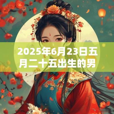2025年6月23日五月二十五出生的男宝宝生辰八字取名如何改运