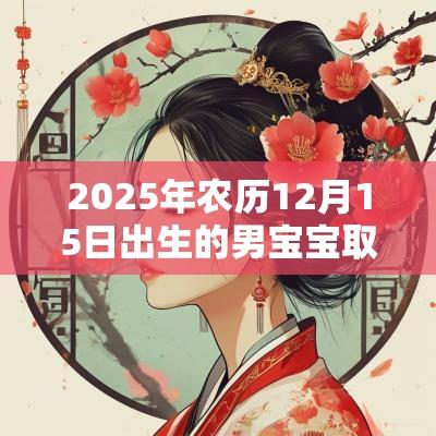 2025年农历12月15日出生的男宝宝取名秉性气质的男宝宝取名