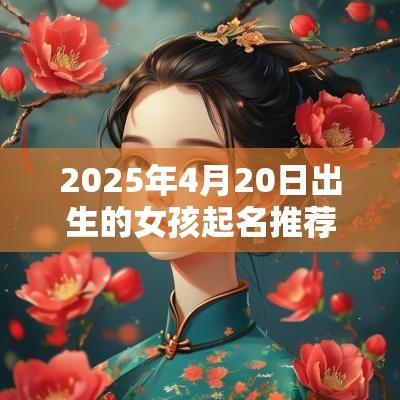 2025年4月20日出生的女孩起名推荐最新奢华好寓意的女宝宝名字