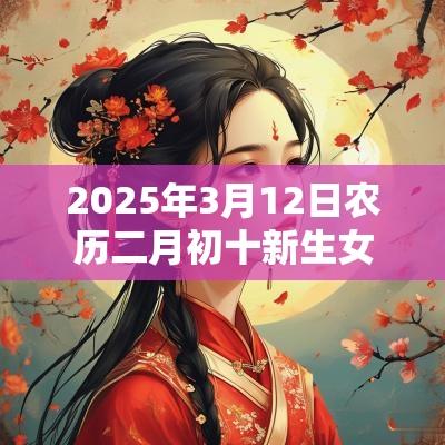 2025年3月12日农历二月初十新生女宝宝五行解读属木免费八字起名