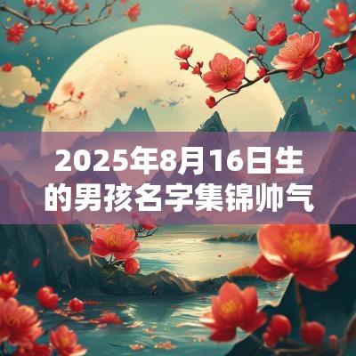 2025年8月16日生的男孩名字集锦帅气动听的男孩名字合集