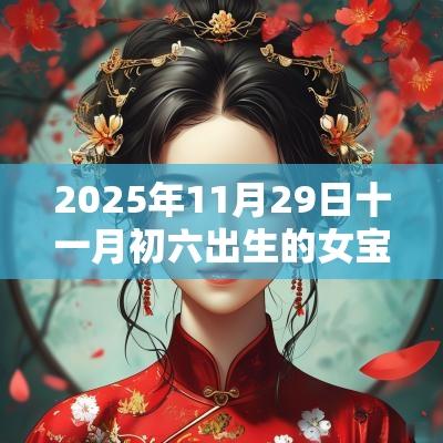 2025年11月29日十一月初六出生的女宝宝五行不缺大气的名字