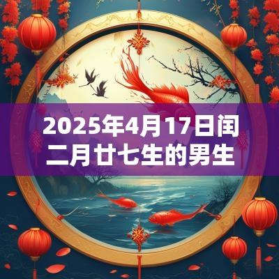 2025年4月17日闰二月廿七生的男生起名好听大气的男生名字
