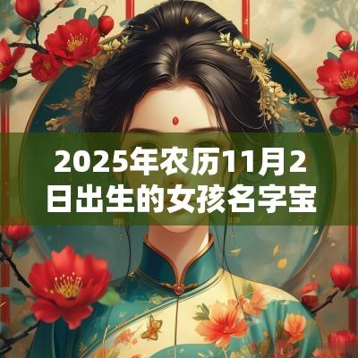2025年农历11月2日出生的女孩名字宝典寓意深刻的蛇年女孩名字