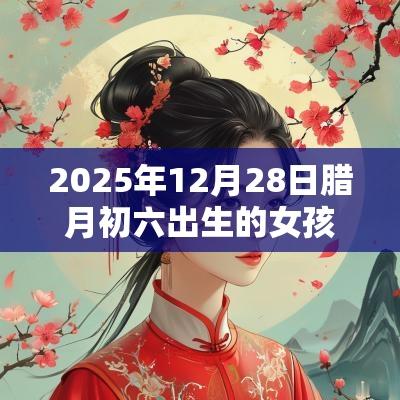 2025年12月28日腊月初六出生的女孩五行命理解析补金取名旺运