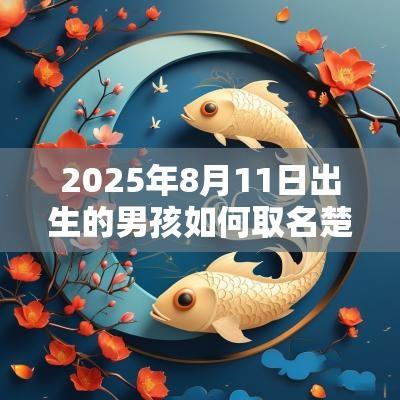 2025年8月11日出生的男孩如何取名楚辞中儒雅诗意男孩名字精选
