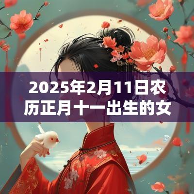 2025年2月11日农历正月十一出生的女宝宝五行命理解析属木取名旺运