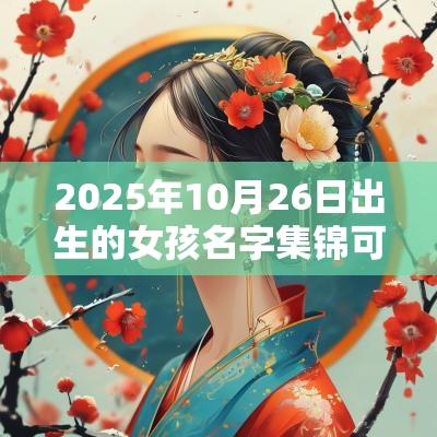 2025年10月26日出生的女孩名字集锦可爱的蛇年女宝宝名字