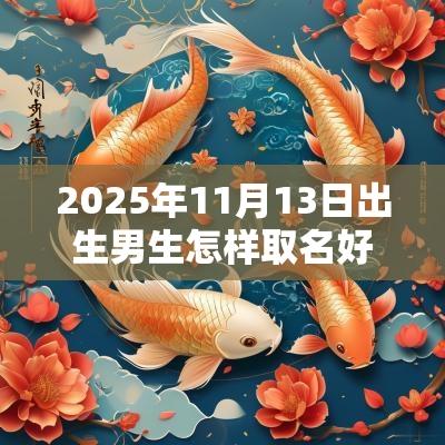 2025年11月13日出生男生怎样取名好简单大气的属蛇男孩名字