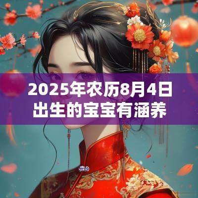 2025年农历8月4日出生的宝宝有涵养的名字彰显独特的名字大全