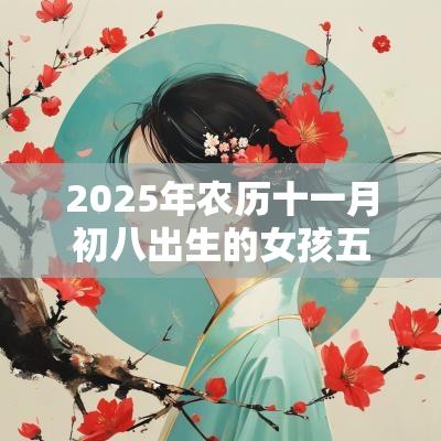 2025年农历十一月初八出生的女孩五行取名打分缺火的最佳宜用字