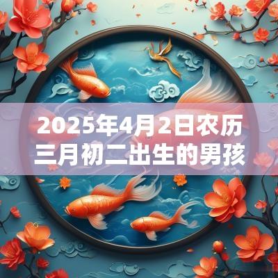 2025年4月2日农历三月初二出生的男孩八字算命五行属木的名字