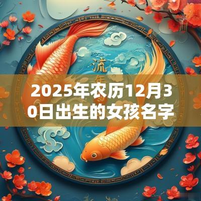 2025年农历12月30日出生的女孩名字集锦简单的蛇年女孩名字