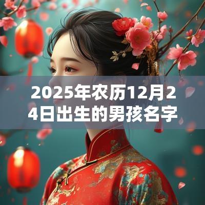 2025年农历12月24日出生的男孩名字推荐给宝宝取名的注意事项