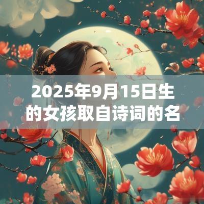 2025年9月15日生的女孩取自诗词的名字仙气飘飘的乖巧女孩名