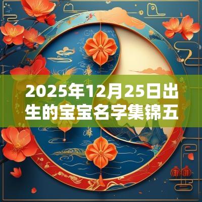 2025年12月25日出生的宝宝名字集锦五行缺金火女孩起名用字推荐