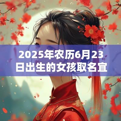 2025年农历6月23日出生的女孩取名宜用字古风的蛇年女孩名字