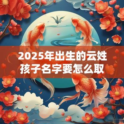 2025年出生的云姓孩子名字要怎么取诗意好听又有文采的好名推荐
