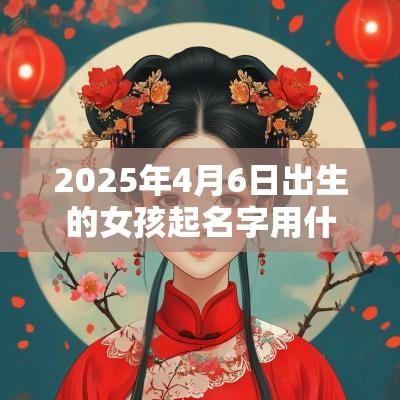 2025年4月6日出生的女孩起名字用什么字比较好高贵才华的名字