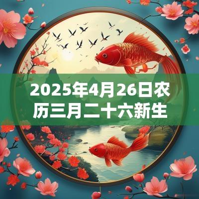 2025年4月26日农历三月二十六新生男孩五行查询缺火怎么取名好