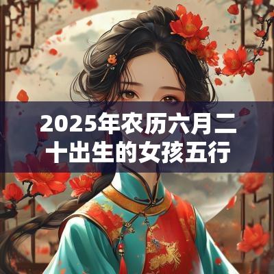 2025年农历六月二十出生的女孩五行取名打分五行不缺的最佳宜用字