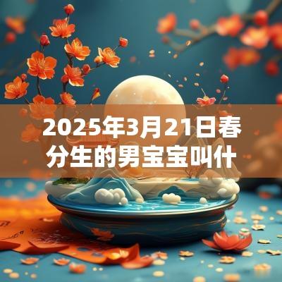 2025年3月21日春分生的男宝宝叫什么令人称赞的蛇年男孩名字