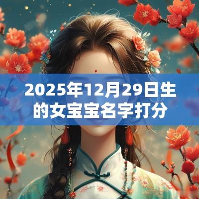 2025年12月29日生的女宝宝名字打分免费好听的蛇年女孩名字