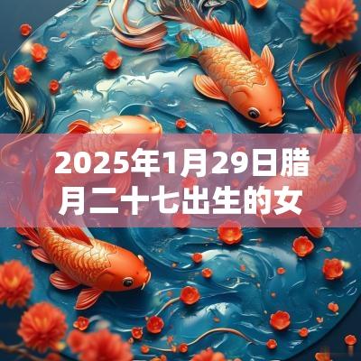 2025年1月29日腊月二十七出生的女孩八字算命五行缺木的名字