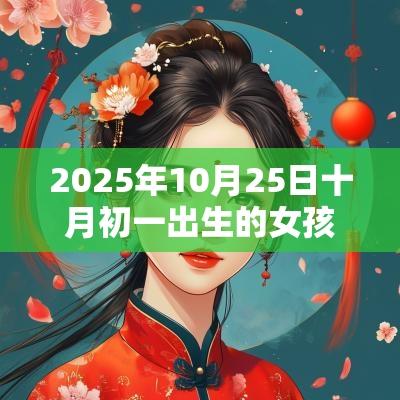 2025年10月25日十月初一出生的女孩起名新生儿五行缺火的名字
