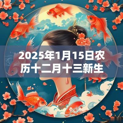 2025年1月15日农历十二月十三新生女宝宝生辰八字五行查询怎么取名好