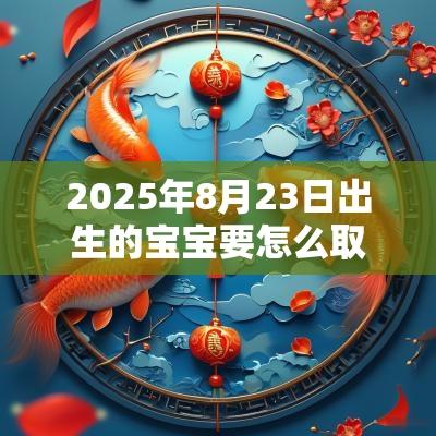 2025年8月23日出生的宝宝要怎么取名寓意大富大贵的女孩名字