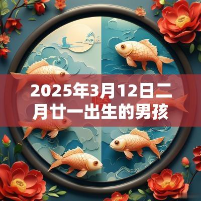 2025年3月12日二月廿一出生的男孩生辰八字缺金宝宝名字大全