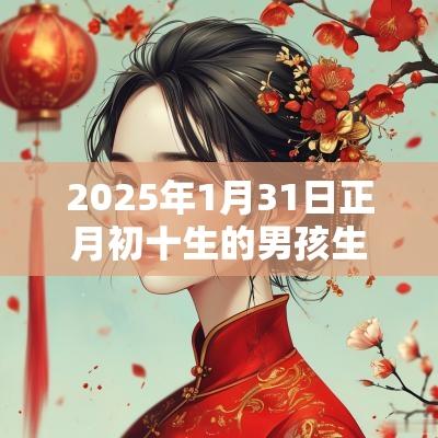2025年1月31日正月初十生的男孩生辰八字霸气好听的男生名字