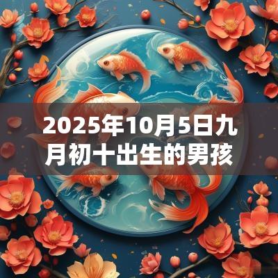 2025年10月5日九月初十出生的男孩五行取名打分缺火的最佳宜用字