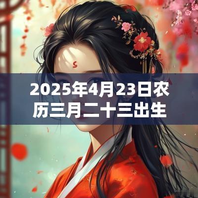 2025年4月23日农历三月二十三出生的女孩五行取名缺金的最佳宜用字