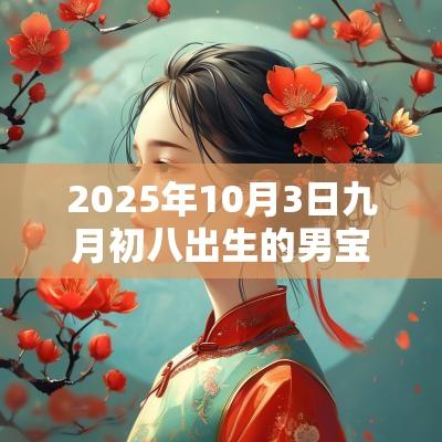 2025年10月3日九月初八出生的男宝宝五行缺火适合男生的名字