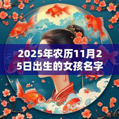 2025年农历11月25日出生的女孩名字大全寓意好的蛇年女孩名字