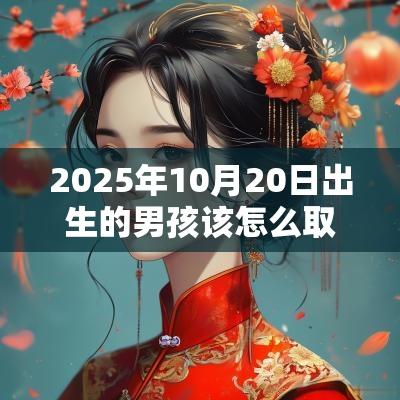 2025年10月20日出生的男孩该怎么取名好听有寓意的名字鉴赏