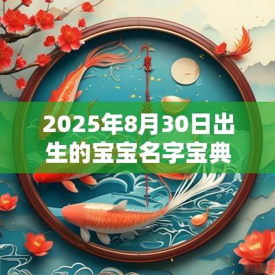 2025年8月30日出生的宝宝名字宝典四书五经最唯美的名字有哪些