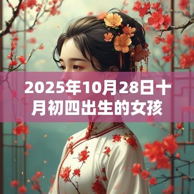 2025年10月28日十月初四出生的女孩起名新生儿五行缺火的名字