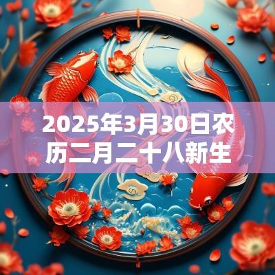 2025年3月30日农历二月二十八新生男孩属水取名高分名字建议