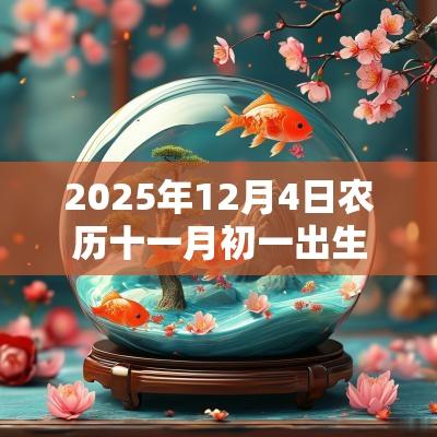 2025年12月4日农历十一月初一出生的男宝宝五行旺缺八字起名