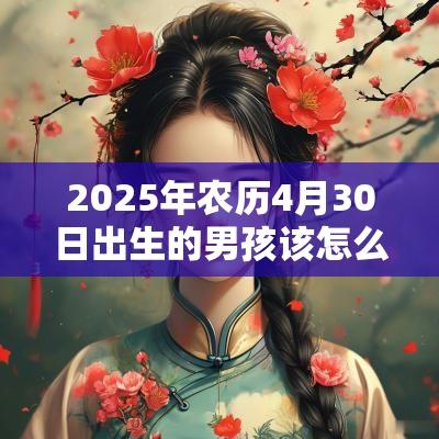 2025年农历4月30日出生的男孩该怎么取名2025男孩宜用名