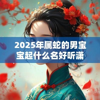 2025年属蛇的男宝宝起什么名好听潇洒又不失霸气的必看名字解析