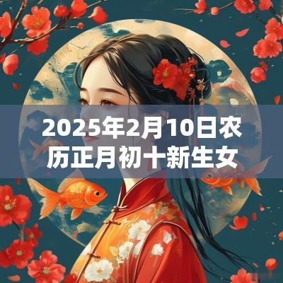 2025年2月10日农历正月初十新生女孩五行旺缺属木免费八字起名