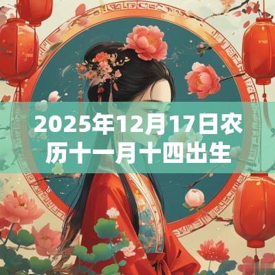 2025年12月17日农历十一月十四出生的女宝宝五行旺缺八字起名