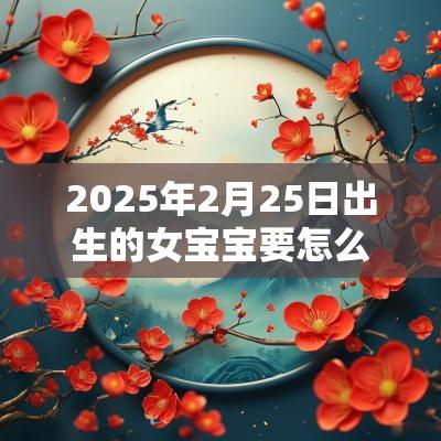 2025年2月25日出生的女宝宝要怎么取名音律优美名字分享