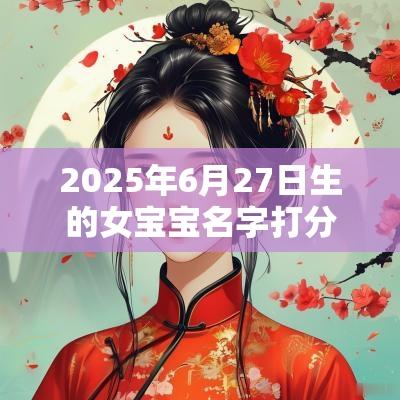 2025年6月27日生的女宝宝名字打分免费命里缺金名字推荐