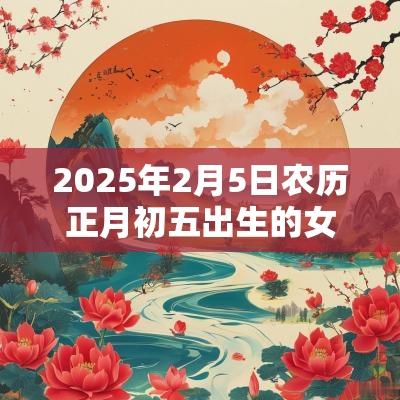 2025年2月5日农历正月初五出生的女孩五行取名打分属土的最佳宜用字